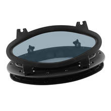 Oval Yacht Opening Portlight Porthole 400x200mm Replacement Window Port Hole - ABS Tempered Glass - Black 2024 - buy cheap