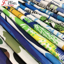 Etheel-tela para pantalones de playa, estampado de estilo chino, piel de melocotón, felpa, secado rápido, patrón multicolor opcional 2024 - compra barato