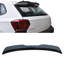 CEYUSOT For NEW OLD VW POLO Universal Roof Spoiler Wing GTI Hatchback Car Rear Window Bright BlackTail FIN Refit Body Kit 2000+ 2024 - buy cheap