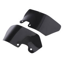 Protetor de para-brisa para motocicleta, preto, lateral, contra vento, defletores de ar, protetor de tela para bmw r1200gs 2024 - compre barato