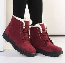 Botas de neve femininas, calçado feminino inverno 2024 - compre barato