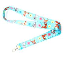 New cartoon Fawn rabbit  Neck Strap Lanyards  Badge Holder Rope Pendant Key Chain Accessorie 2024 - buy cheap