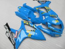 Kit de inyección de carenado para motocicleta, juego de carenado azul para GSXR600 750 06 07 GSXR 600 GSXR750 K6 2006 GSX R600 SD90 2024 - compra barato