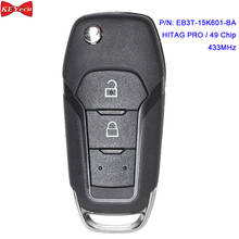 KEYECU for Ford F150 2015 2016 2017 Ranger 2018 Remote Key Fob EB3T-15K601-BA 433MHz FSK HITAG PRO / 49 Chip 2024 - buy cheap