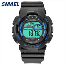SMAEL-relojes digitales deportivos para hombre, cronógrafo militar, Led, Digital, resistente al agua hasta 50M, 1027D 2024 - compra barato