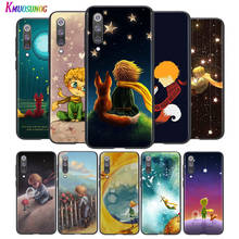 Bright Black Cover Cute Little Prince Fox For Xiaomi Mi Poco M2 Note 10 9 8 Pro Play Mix 3 F1 Lite 5G Phone Case 2024 - buy cheap