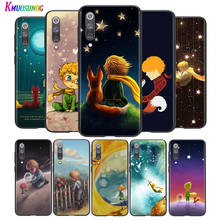 Capa preta brilhante bonito pequeno príncipe raposa para xiaomi mi poco m2 nota 10 9 8 pro mix de jogo 3 f1 lite 5g telefone caso 2024 - compre barato