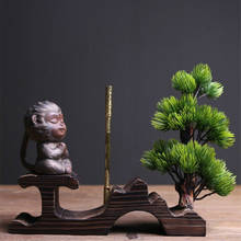 Chinese Ceramic Kung Fu Tea Set Little Monkey Tea Pet Monkey King Tea Accessories for Tea Tray Ornament Home Decor 2024 - buy cheap
