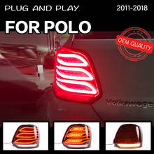 Luces traseras LED para coche, lámpara trasera para VW Polo, 2009-2017 2024 - compra barato