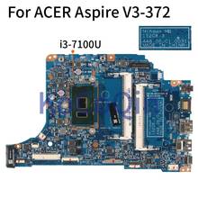 For ACER Aspire V3-372 I3-7100U Laptop Motherboard 15208-3 448.06J01.0031 Notebook Mainboard SR343 DDR3 2024 - buy cheap