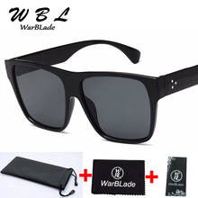 WarBLade gafas de sol Vintage de moda para mujer gafas de sol de diseñador de marca gafas de sol cuadradas de gradiente de Marco grande para mujer 2024 - compra barato