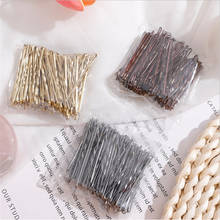 100pcs/lot Silver Gold Metal Hairpins Barrettes For Girl/Women Headwear Hair Clips wholesale Wedding Hair Accessories 2024 - buy cheap