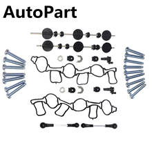 Intake Manifold Repair Kit Set Swirl Flaps Set For AUDI A4 A6 VW Touareg Intake Mani-fold Repair Set 059129711CK 059129711DC 2024 - buy cheap