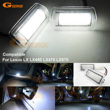 Lâmpada led de cortesia para porta, acessórios automotivos ultrabrilhantes para lexus lx 450 470 570 lx450 lx470 lx570 2004-2010 2024 - compre barato