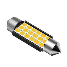 Lâmpadas led super brilhantes para carro, lâmpada de led branca quente para leitura interna automotiva, tamanhos 31mm, 36mm, 39mm e 41mm, c5w, c10w, note 3030 com 10 peças 2024 - compre barato