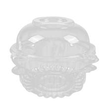 Cathead Clear Plastic Cupcake Bowl Muffin Fruit Pod Dome Container 100pcs 2024 - buy cheap