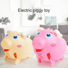 Kids Electric Walking Singing Musical Light Pig Sound Control Induction Toy 2024 - buy cheap