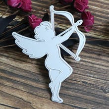 Cupid Frame Metal Cutting Dies Angel for DIY Scrapbooking Album Paper Cards Decorative Craft Embossing Die Cut 2024 - buy cheap
