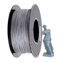 Metallic Silver PLA 1.75mm 3D Printer Filament 1Kg/500g/250g Spool Metal Texture Silver Metal PLA Printing Materials 2024 - buy cheap