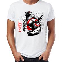 Men's T Shirt God of War Kratos Ink Art Splatter Art Illustration Artwork T-shirts Homme Graphic Tops & Tees O-Neck Camiseta 2024 - buy cheap