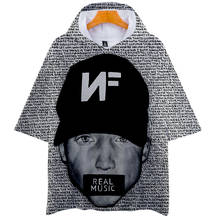 Sudadera con capucha para hombre y mujer, prenda de manga corta con estampado 3D de The Search NF, Rapper Nathan John feterstein, estilo Harajuku, nuevo álbum 2024 - compra barato