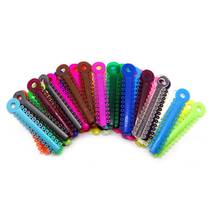 5 Packs 40 Sticks/Pack 48 Colors Dental Orthodontic Materials Ligature Ties Elastic Rubber Band Elastic Dentist Products 2024 - buy cheap