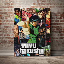 Yusuke Urameshi Yuyu Hakusho Anime Poster Canvas Painting Wall Art Decor Living Room Bedroom Study Home Decoration Prints 2024 - buy cheap