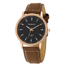 Relógio masculino luxuoso de marca, analógico com pulseira de couro, esportivo militar, com data, quartzo 2024 - compre barato