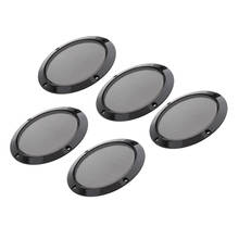 5Pcs Speaker Decorative Circle SubWoofer Grill Cover Guard Protector Mesh 6.5inch 2024 - buy cheap