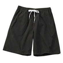 Shorts casuais masculinos de verão, 8xg, plus size, moda masculina, estilo bermuda, praia, respirável, praia, surf, calças de moletom 2024 - compre barato