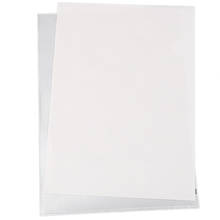 40PCS L-Type Plastic Folder - 18C Transparent Clear Document Folder for A4 Size Paper Sleeves 2024 - buy cheap