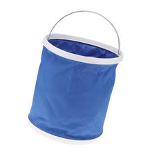 Cubo de agua plegable portátil, 11l, para pesca, Camping, lavado 2024 - compra barato