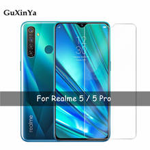 2pcs Tempered Glass Realme 5 Pro Screen Protector 9H Glass For OPPO Realme 5/ Realme 5 Pro Anti-scrath Protective Glass Realme 5 2024 - buy cheap