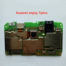 Placa de circuito mãe desbloqueada 100% original para huawei enjoy 7plus 2024 - compre barato