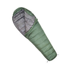 Adult 800G/1000G/1200G Filling White Duck Down Ultra Light Outdoor Sleeping Bag Camping Trip Portable In Cold Weather 2024 - buy cheap