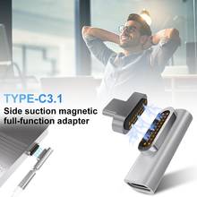 TYPE-C Magnetic Adapter 20Pins Magnetic USB C 3.1 Converter Adapter 20V/86W PD Fast Charge For Huawei/Xiaomi/Mac Book Pro15 2024 - buy cheap