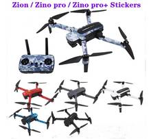 Hubsan H117S Zino / Zino PRO /Zino pro + Dron RC, piezas de repuesto, pegatina impermeable de dibujos animados 2024 - compra barato