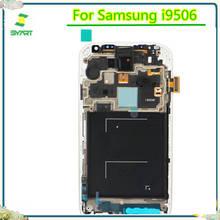 100% Tested No Spot No Dead Pixel AMOLED LCD Display Touch Screen Digitizer Assembly With Frame For Samsung Galaxy S4 i9506 2024 - buy cheap