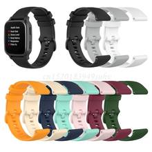 20mm Bands For -Garmin Venu Sq Music Vivomove HR Silicone Sport Smart Watch Bracelet For Forerunner 245 645 Vivoactive 3 Strap 2024 - buy cheap