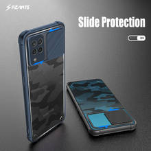 Rzant-capa para samsung galaxy a12 m12, capa macia, [lente camuflada], proteção de lente, à prova de choque, fina e transparente 2024 - compre barato