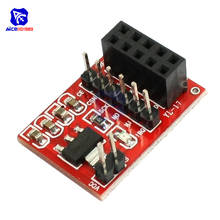 diymore NRF24L01 24L01 Socket Adapter Board for 10 Pin NRF24L01+ Wireless Transceiver Module 51 2024 - buy cheap