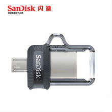 Sandisk, unidad Flash USB 128GB 64GB, unidad Flash 32GB 16GB, memoria USB Dual OTG, memoria USB de alta velocidad, tarjeta Micro USB 3,0 sdd3 2024 - compra barato