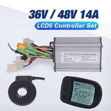 36V 250W 48V 350W Controller LCD5 Display Meter PAS Set E-Dike Conversion Kit Dual Mode Hall Sensor 2024 - buy cheap