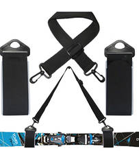 Cross Country Ski Carrier Strap Hand-held Double Snowboard Strap Nylon velcros EVA Strap Adjustable ski shoulder strap 2024 - buy cheap