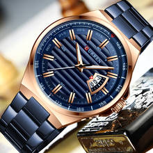 Luxury Brand CURREN Gray Watches Mens Quartz Business Wristwatch Fashion Clock Classic Steel Band Watch Reloj Hombres 2024 - buy cheap