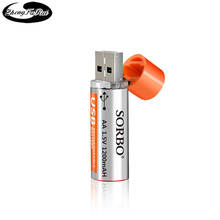 Sorbo-batería recargable con USB, pila recargable de litio, ciclo disponible, N ° 5 2024 - compra barato