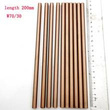 1pc Copper Tungsten Round Rod W70/30 Alloy dia.1mm~10mm length 200mm 2024 - buy cheap