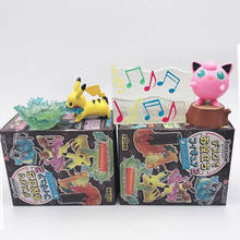 Takara tomy bonecos pokemon monsters, pikachu articuno eevee, 8 peças, figuras de ação, bonecos para crianças, presentes 2024 - compre barato