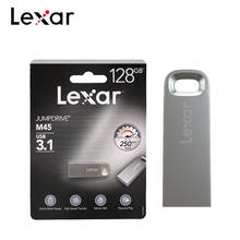 Lexar USB 3.1 M45 Pen Drive 32GB 64GB 128GB 256GB USB Flash Drive Up to 100MB/s read Metal Pendrive High Speed Flash Drive 2024 - buy cheap