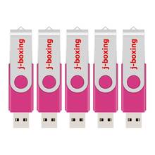 Memoria USB plegable de alta velocidad para ordenador, memoria Flash de 32GB, 64GB, 16GB, 8GB, 4GB, 2GB, color rosa, 5 unids/lote 2024 - compra barato